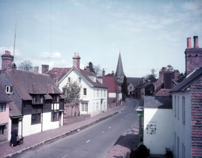 High street, Lindfield, Sussex, c1955. Creator: Arthur Charles Kirby Ware.