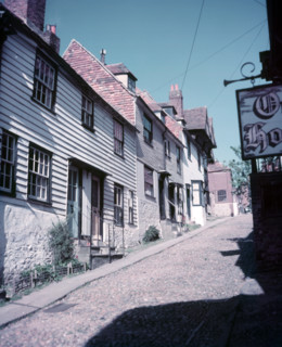 Old houses in Mermaid Street, Rye, Sussex, c1955. Creator: Arthur Charles Kirby Ware.