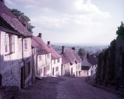Gold Hill, Shaftesbury, Dorset, c1955.  Creator: Arthur Charles Kirby Ware.
