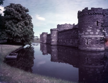 Beaumaris Castle, Anglesey, c1955. Creator: Arthur Charles Kirby Ware.