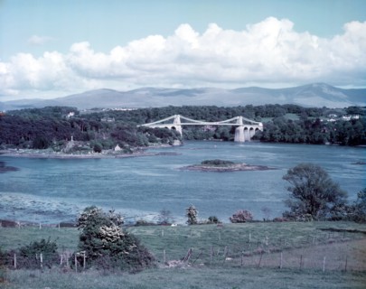 Menai Bridge, Wales, c1955. Creator: Arthur Charles Kirby Ware.