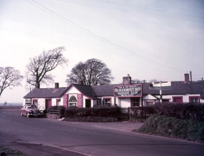 The Old Blacksmith's Shop Marriage Room, Gretna, Dumfries and Galloway, Scotland, 1960s.  Creator: Arthur Charles Kirby Ware.