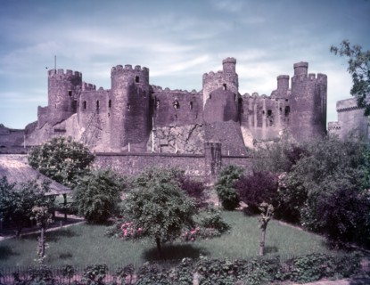 Conway Castle, Wales, c1955. Creator: Arthur Charles Kirby Ware.