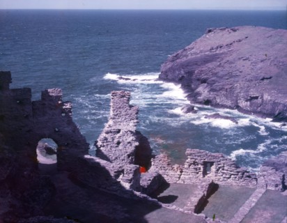 Tintagel Castle, Cornwall, c1955.  Creator: Arthur Charles Kirby Ware.