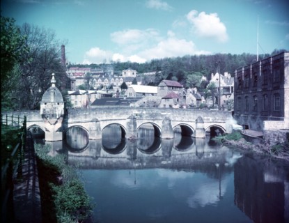 Town Bridge, Bradford-on-Avon, Wiltshire, c1955.  Creator: Arthur Charles Kirby Ware.