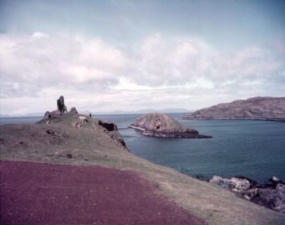 Duntulm Castle and Tulm Island, Isle of Skye, Scotland, c1955. Creator: Arthur Charles Kirby Ware.