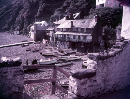 Clovelly Harbour, Devon, c1955. Creator: Arthur Charles Kirby Ware.