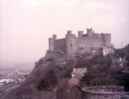 Harlech Castle, Wales, c1955.  Creator: Arthur Charles Kirby Ware.