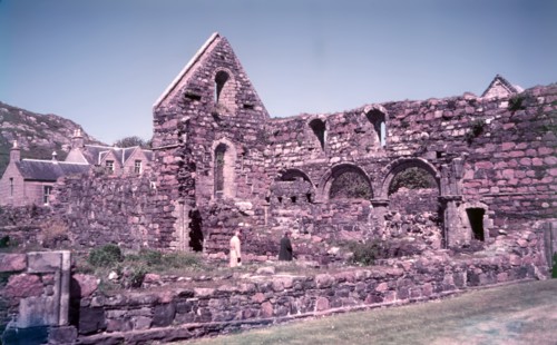 Ruins of nunnery, Isle of Iona, Scotland, c1955.  Creator: Arthur Charles Kirby Ware.