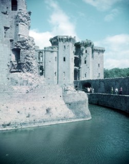 Raglan Castle, Monmouthshire, c1955. Creator: Arthur Charles Kirby Ware.