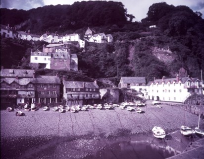 Clovelly Harbour, Devon, c1955. Creator: Arthur Charles Kirby Ware.