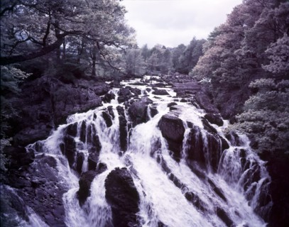 Swallow Falls, Betws-y-Coed, Caernarvon, Wales, c1955.  Creator: Arthur Charles Kirby Ware.