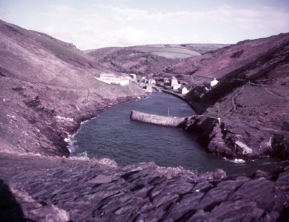 Boscastle harbour, Cornwall, c1955.  Creator: Arthur Charles Kirby Ware.
