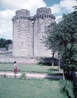 Nunney Castle, Somerset, c1955. Creator: Arthur Charles Kirby Ware.