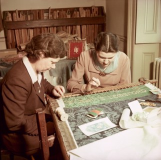 The Church Workroom, Royal School of Needlework, c1955. Creator: Arthur Charles Kirby Ware.