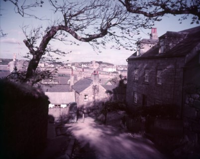 Hugh Town from Garrison Hill, St Mary's, Isles of Scilly, c1955. Creator: Arthur Charles Kirby Ware.