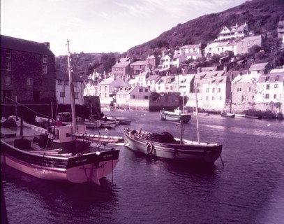 Polperro Harbour, Cornwall, c1955. Creator: Arthur Charles Kirby Ware.