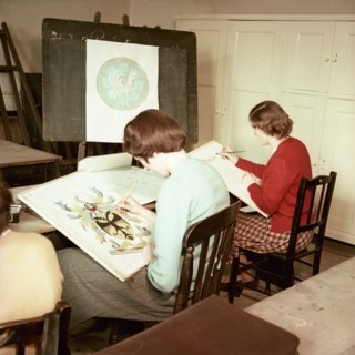 Royal School of Needlework, c1955. Creator: Arthur Charles Kirby Ware.
