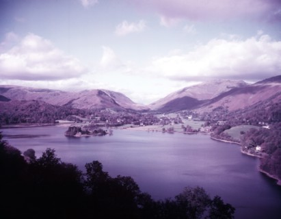 Grasmere and Fairfield, Helvellyn and Dollywagon Pike, Lake District, c1955.  Creator: Arthur Charles Kirby Ware.