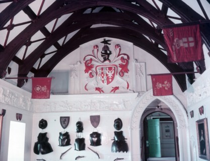 The Chevvy Chase Room, St Michael's Mount Castle, Cornwall, c1955. Creator: Arthur Charles Kirby Ware.
