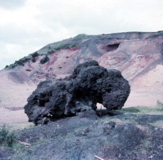 Roman iron ore workings, Forest of Dean, c1955.  Creator: Arthur Charles Kirby Ware.