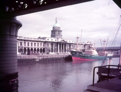 Custom House, Dublin, Ireland, c1955. Creator: Arthur Charles Kirby Ware.