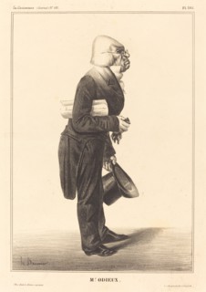 Mr. Odieux, 1833.  Creator: Honore Daumier.