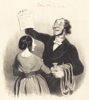 Un grand homme de plus, 1844. Creator: Honore Daumier.