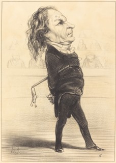 Alex. Thomas Marie, 1849. Creator: Honore Daumier.