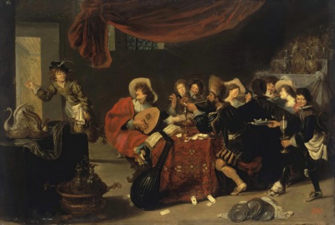 Merry Company, 1631. Creator: Simon de Vos.