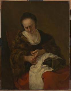 Seamstress, late 1640s. Creator: Nicolaes Berchem.