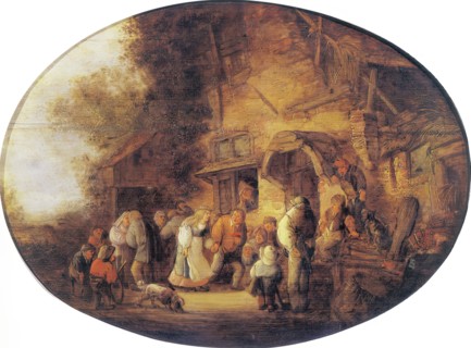 Peasant Wedding, 1643. Creator: Isaac van Ostade.