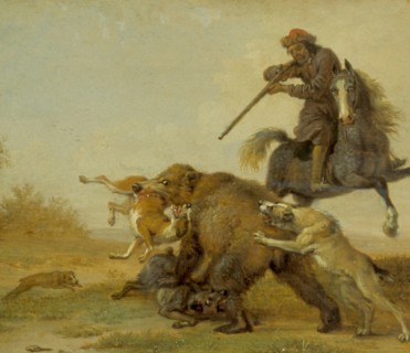 The Bear Hunt, 1650. Creator: Paulus Potter.