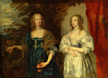 Portrait of Lady d'Aubigny and Countess Portland, 1638. Creator: Anthony van Dyck.