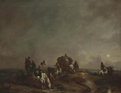 Returning from the Hay Harvest, 1731. Creator: Christian Wilhelm Ernst Dietrich.
