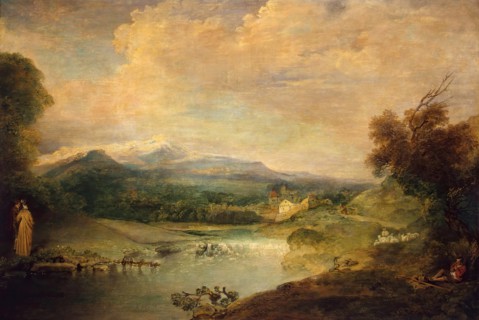 Landscape, 1714. Creator: Jean-Antoine Watteau.