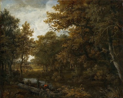 Forest, 1662. Creator: Meindert Hobbema.