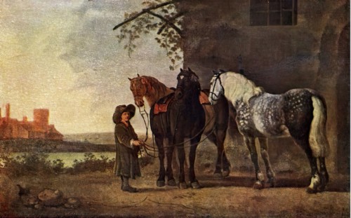 Horses, late 17th - early 18th century. Creator: Abraham Pietersz van Kalraet.