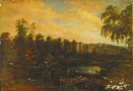 Landscape near Brussels, 1654. Creator: Jacques d'Arthois.