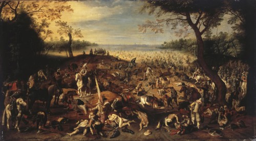 Battle Scene, 1624. Creator: Sebastian Vrancx.