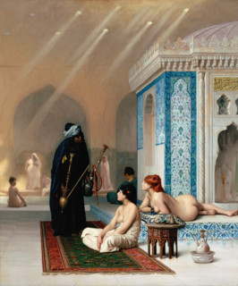Pool in a Harem, 1875. Creator: Jean-Leon Gerome.