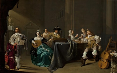 Card Players and Merrymakers, 1640. Creator: Jacob Duck.