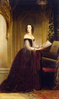 Portrait of Grand Princess Maria Nikolayevna, (1819-1876), 1841. Creator: Christina Robertson.