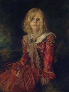 Portrait of Marion Lenbach, 1901. Creator: Franz von Lenbach.