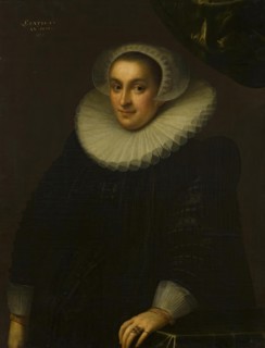 Portrait of Cornelia Bot, wife of Gottfried Houtappel, 1597. Creator: Gortzius Geldorp.