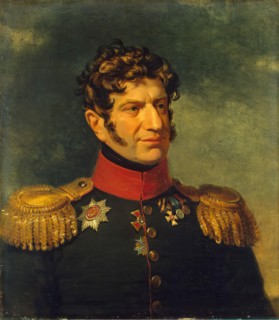 Portrait of Fyodor F. (Friedrich Otto) Rosen (1767-1851) (3rd), 1822. Creator: George Dawe.