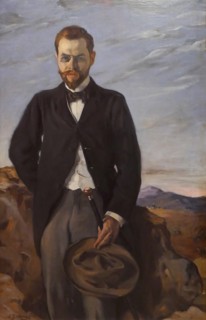 Portrait of Ivan Shchukin (1869-1908), 1899. Creator: Ignacio Zuloaga.