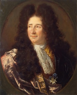 Portrait of the Architect Jules Hardouin Mansard, 1688. Creator: Joseph Vivien.