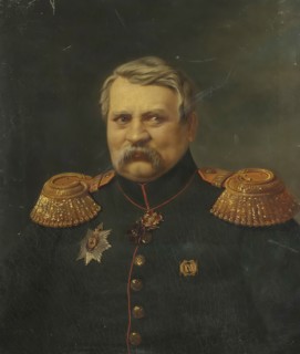 Portrait of E.Kh. Wessel, 1858. Creator: Karl August Matveevich Schreinzer.