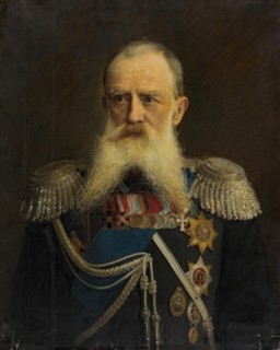 Portrait of a Lieutenant General (Director of the Imperial Alexander Lyceum), 1895. Creator: Alexander Fedorovich Pershakov.